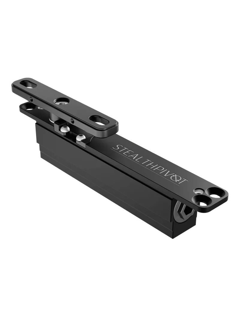 Detail of the pivoting hinge