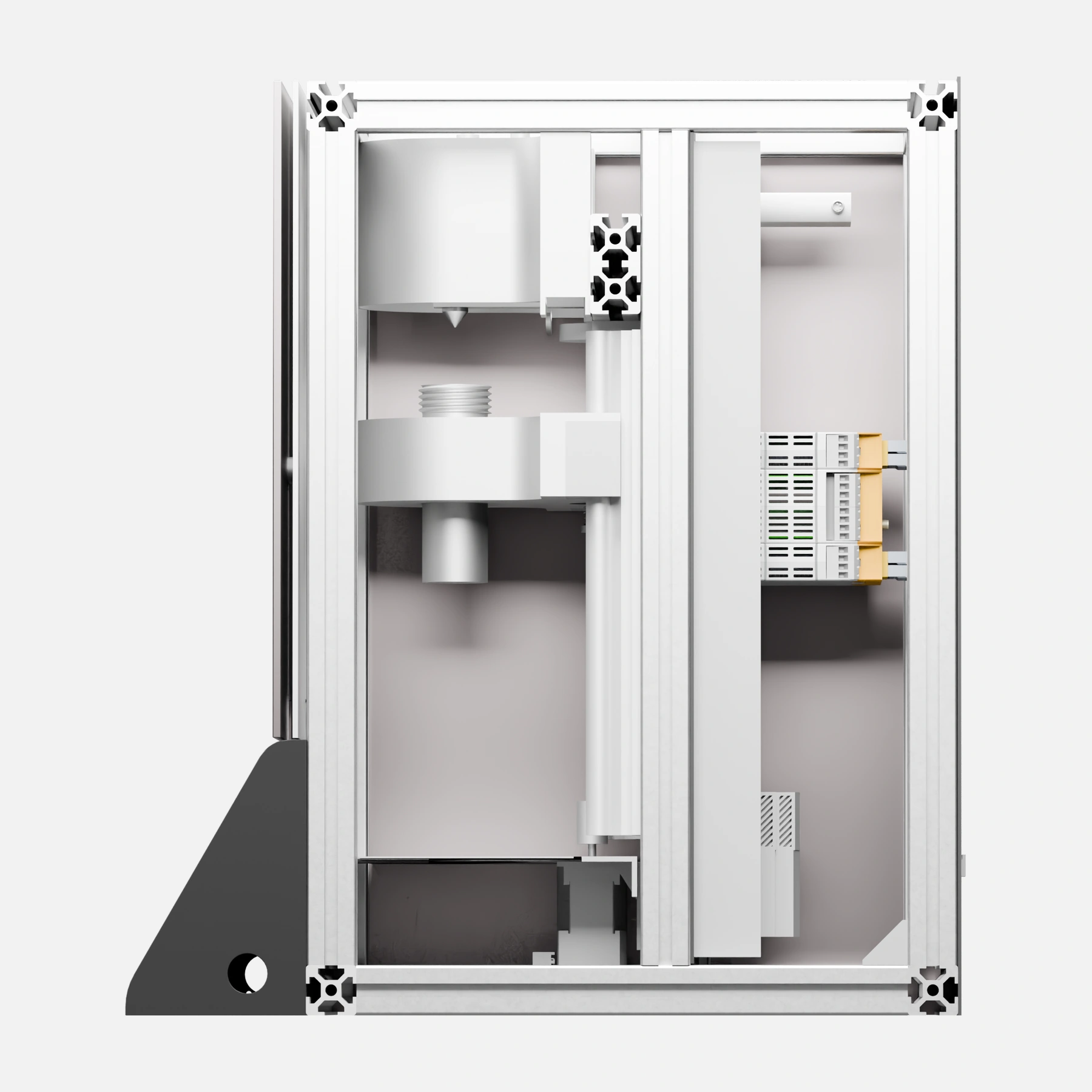 Internal layout of the laboratory device